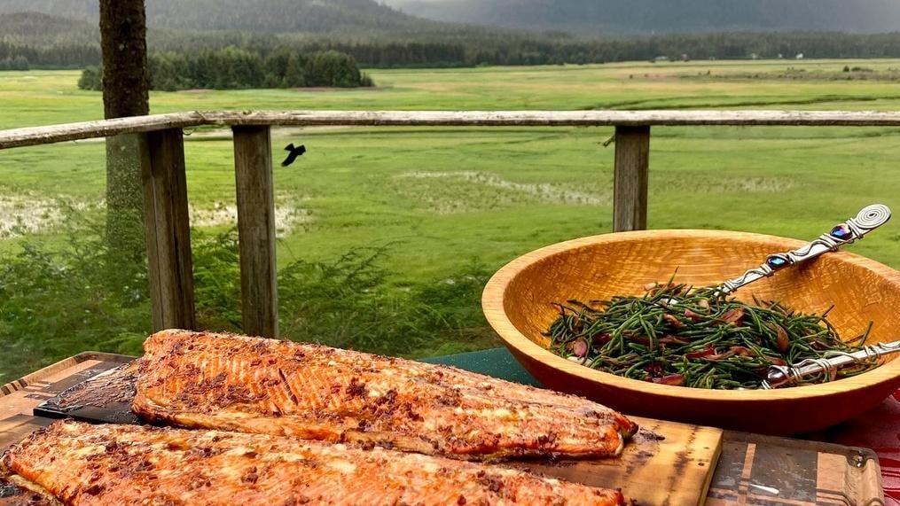 Alaskan Salmon Two Ways