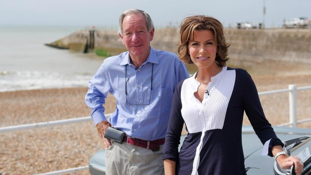 Natasha Kaplinski and Michael Buerk
