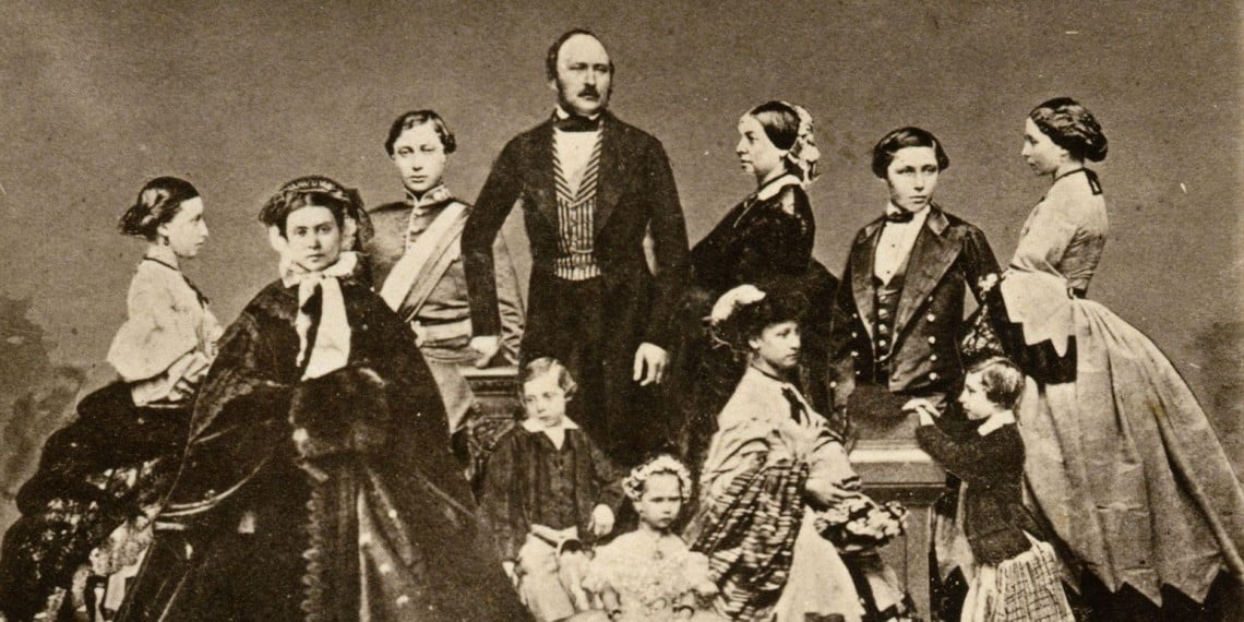 Queen Victoria and Her Nine Children