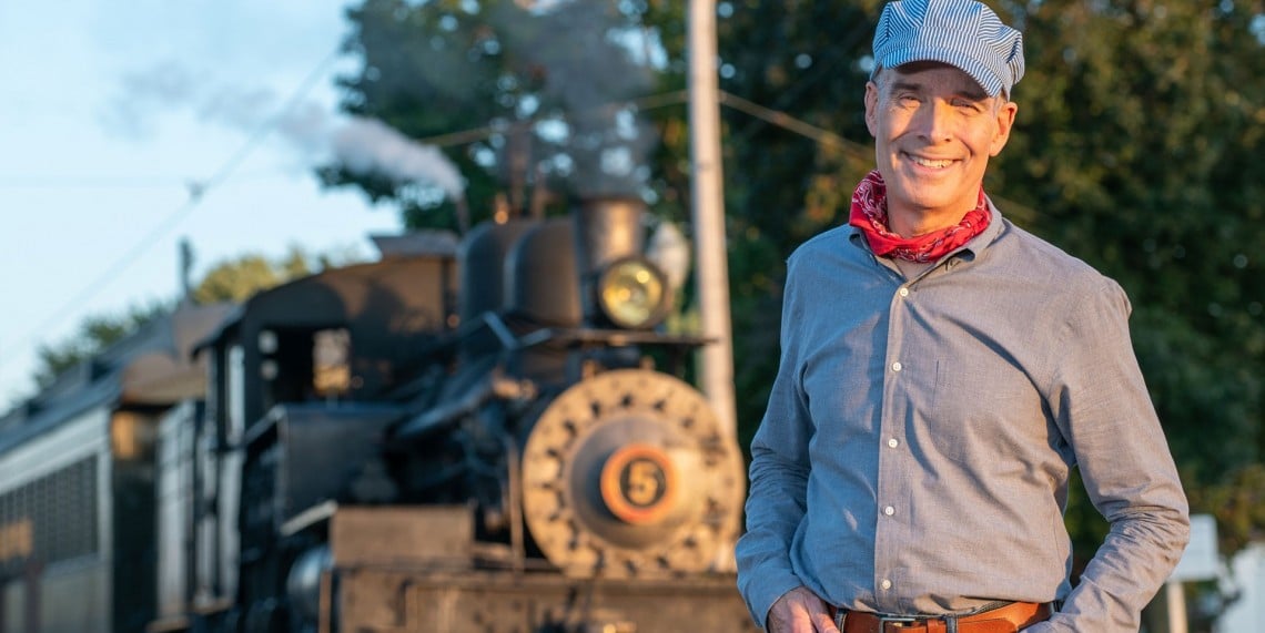 Riding The Rails with Geoffrey Baer